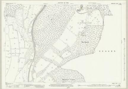 Hampshire and Isle of Wight LX.16 (includes: Buriton; Clanfield; Harting; Rowlands Castle) - 25 Inch Map