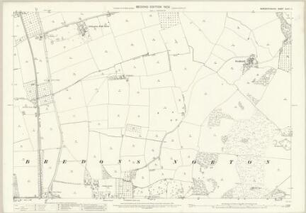 Worcestershire XLVIII.11 (includes: Bredon; Bredons Norton; Eckington) - 25 Inch Map