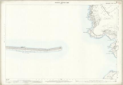 Devon CXXIX.4 (includes: Plymouth Lighthouse; Plymstock; Wembury) - 25 Inch Map