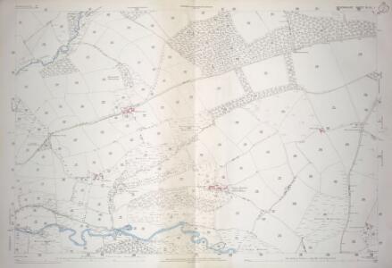 Devon XLIII.1 (includes: Chawleigh; Cheldon; Chumleigh) - 25 Inch Map