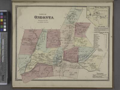 West Oneonta [Village]; West Oneonta Business Directory. ; Town of Oneonta, Otsego Co. N.Y. [Township]