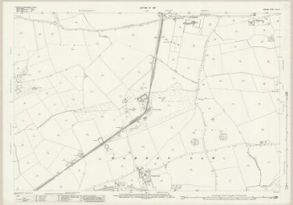 Durham XIV.13 (includes: Burdon; Herrington; Houghton Le Spring; Seaton With Slingley; Silksworth; Warden Law) - 25 Inch Map