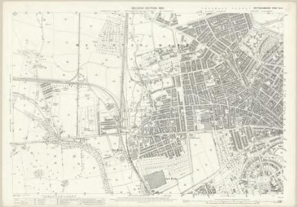 Nottinghamshire XLII.1 (includes: Nottingham) - 25 Inch Map