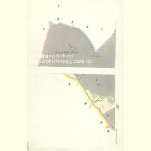 Gross Aurzim (Welky Auřim) - c8466-1-001 - Kaiserpflichtexemplar der Landkarten des stabilen Katasters