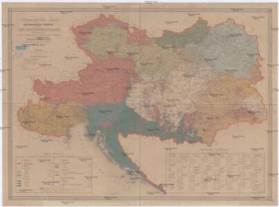 Ethnographische Karte der Oesterreichischen Monarchie