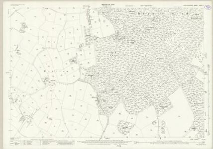 Staffordshire XXXIX.1 (includes: Abbots Bromley; Kingston) - 25 Inch Map