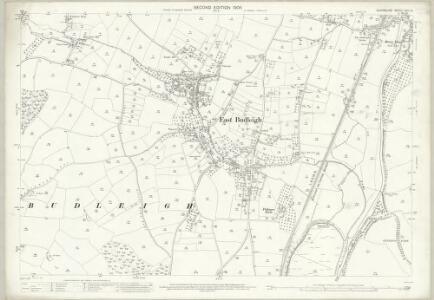 Devon XCIII.12 (includes: East Budleigh; Otterton) - 25 Inch Map