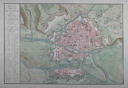 Nouveau plan de la ville de Metz