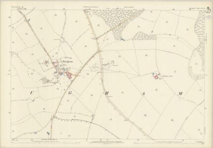 Lincolnshire LVI.14 (includes: Burwell; Haugham; Maidenwell; Tathwell) - 25 Inch Map