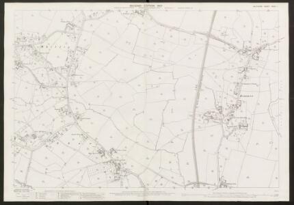 Wiltshire XXXIII.1 (includes: Broughton Gifford; Melksham Within; Melksham Without) - 25 Inch Map