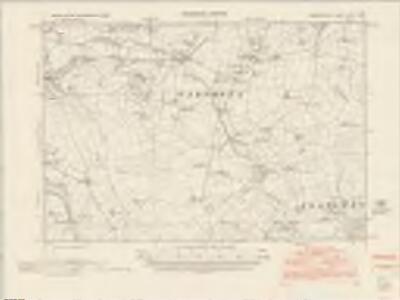 Cardiganshire XXVI.SW - OS Six-Inch Map