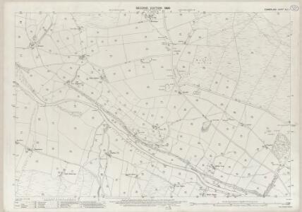 Cumberland XLII.1 (includes: Alston with Garrigill) - 25 Inch Map