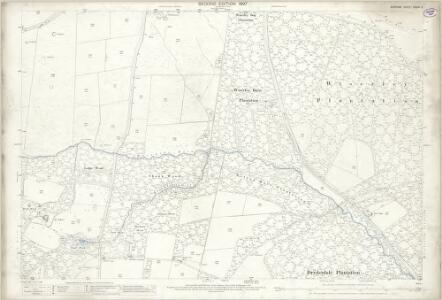 Durham XXXIII.5 (includes: South Bedburn; Wolsingham) - 25 Inch Map
