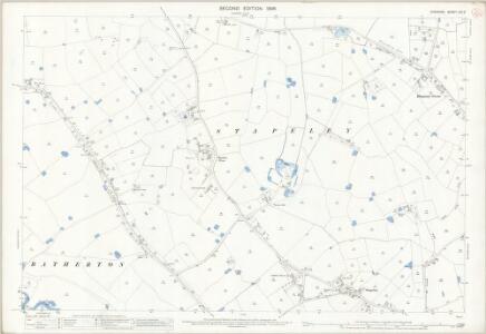Cheshire LXII.2 (includes: Austerson; Batherton; Nantwich; Stapeley; Wybunbury) - 25 Inch Map