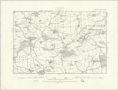 Devonshire LV.SW - OS Six-Inch Map