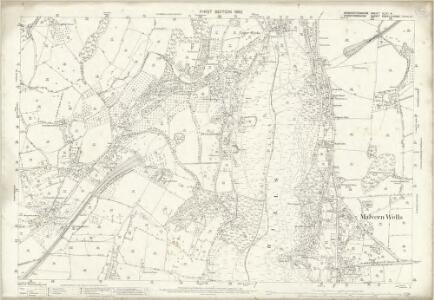 Worcestershire XLVI.4 (includes: Colwall; Great Malvern; Malvern Wells) - 25 Inch Map