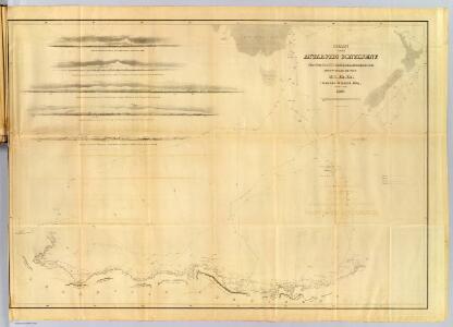 Chart of the Antarctic Continent.