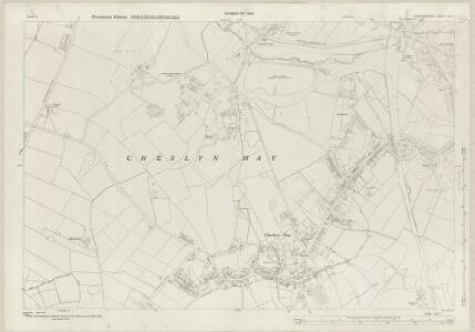 Staffordshire LVII.1 (includes: Cannock; Cheslyn Hay; Great Wyrley; Saredon) - 25 Inch Map
