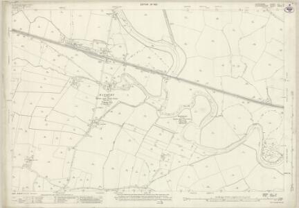 Derbyshire LIII.9 (includes: Draycott in the Clay; Foston and Scropton; Hanbury; Marchington; Sudbury) - 25 Inch Map