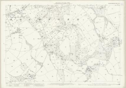 Worcestershire XIX.7 (includes: Eastham; Rochford; Tenbury) - 25 Inch Map