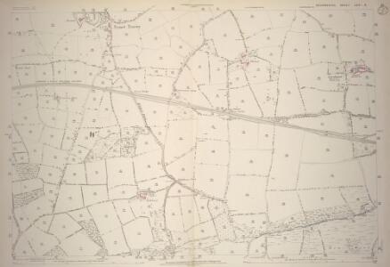 Devon LXVI.6 (includes: Bow; Clannaborough; Colebrooke) - 25 Inch Map