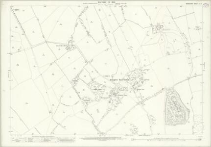 Berkshire XIII.13 (includes: Ashbury; Compton Beauchamp; Woolstone) - 25 Inch Map