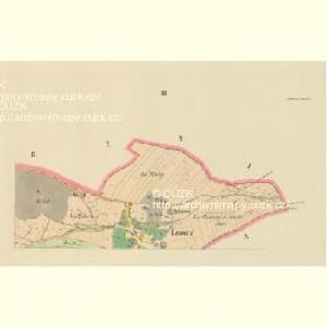 Lzowitz - c4345-1-002 - Kaiserpflichtexemplar der Landkarten des stabilen Katasters