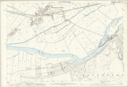 Derbyshire LVIII.3 (includes: Castle Donington; Melbourne; Weston upon Trent) - 25 Inch Map