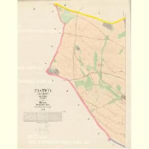 Pastwin (Pastwiny) - c5648-1-003 - Kaiserpflichtexemplar der Landkarten des stabilen Katasters