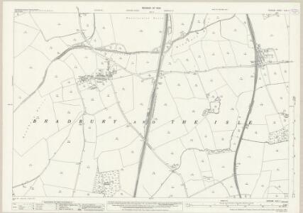 Durham XLIII.7 (includes: Bradbury; Mordon; Woodham) - 25 Inch Map