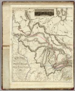 (West sheet) Map of the Provinces of Upper & Lower Canada with parts of the United States of America &c.