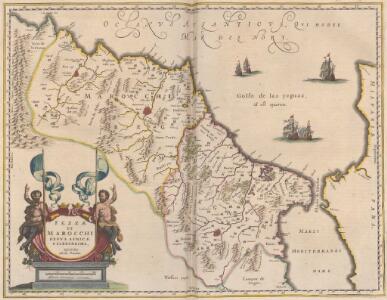 Fezzae Et Marocchi Regna Africae Celeberrima [Karte], in: Novus Atlas, das ist, Weltbeschreibung, Bd. 2, S. 246.
