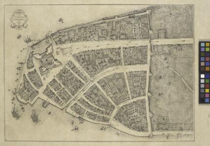 Redraft of the Castello Plan, New Amsterdam in 1660.