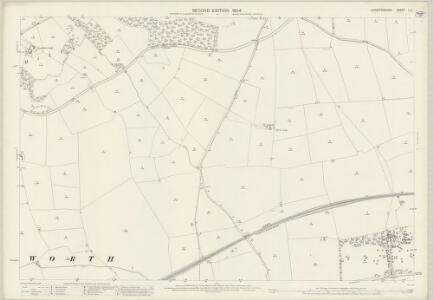 Leicestershire L.6 (includes: Laughton; Lubenham; Theddingworth) - 25 Inch Map