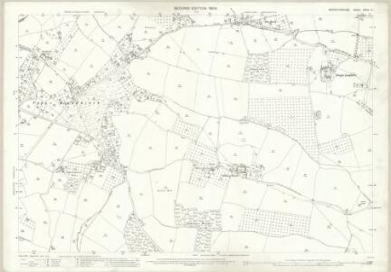 Worcestershire XXXIII.2 (includes: Cotheridge; Hallow; St John Bedwardine County; Worcester) - 25 Inch Map