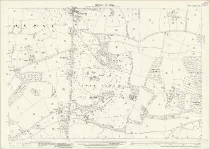 Kent LXII.8 (includes: Staplehurst) - 25 Inch Map