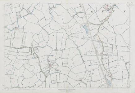 Somerset IV.15 (includes: Clevedon; Kenn; Kingston Seymour; Yatton) - 25 Inch Map