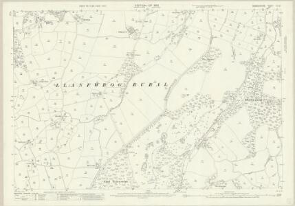 Denbighshire XIX.10 (includes: Efenechtid; Llanfwrog Rural; Rhuthun) - 25 Inch Map
