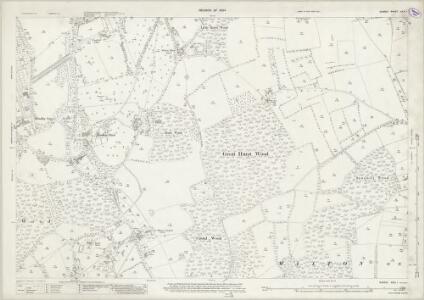 Surrey XXVI.1 (includes: Headley; Walton on The Hill) - 25 Inch Map