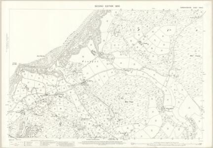 Caernarvonshire XXXII.6 (includes: Pistyll) - 25 Inch Map