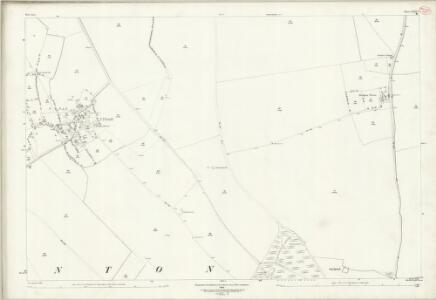 Wiltshire XXII.7 (includes: Broad Hinton; Wroughton) - 25 Inch Map