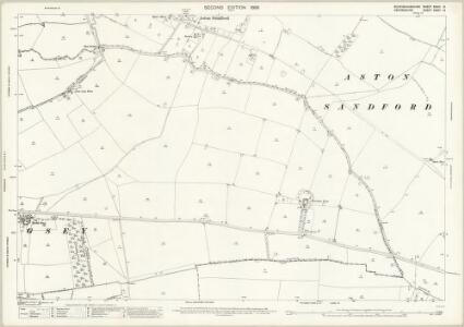 Buckinghamshire XXXIII.13 (includes: Aston Sandford; Kingsey; Longwick cum Ilmer) - 25 Inch Map