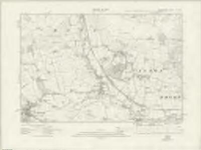 Derbyshire X.NW - OS Six-Inch Map