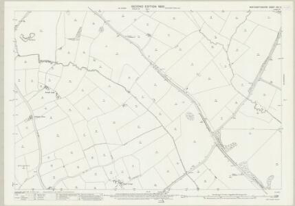 Northamptonshire XXX.6 (includes: Cottesbrooke; Guilsborough; Naseby; Thonby) - 25 Inch Map