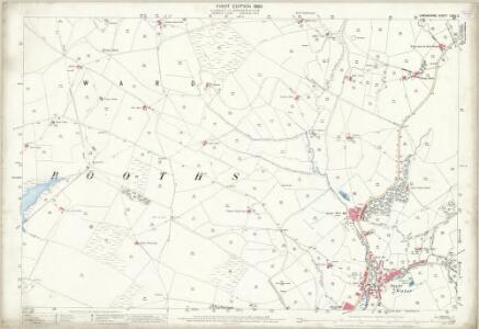 Lancashire LXXII.2 (includes: Cliviger; Rawtenstall) - 25 Inch Map