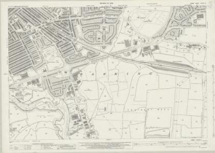 Essex (New Series 1913-) n LXXXVI.8 (includes: Barking) - 25 Inch Map