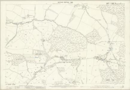 Sussex XIX.10 (includes: Goudhurst; Ticehurst) - 25 Inch Map
