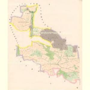 Zechowitz (Zechowic) - c9240-1-001 - Kaiserpflichtexemplar der Landkarten des stabilen Katasters
