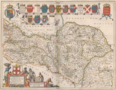 Ducatus Eboracensis Pars Borealis The Northriding Of York Shire. [Karte], in: Theatrum orbis terrarum, sive, Atlas novus, Bd. 4, S. 458.
