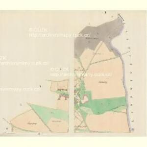 Aurzinowitz (Auřinowice) - c8197-1-002 - Kaiserpflichtexemplar der Landkarten des stabilen Katasters